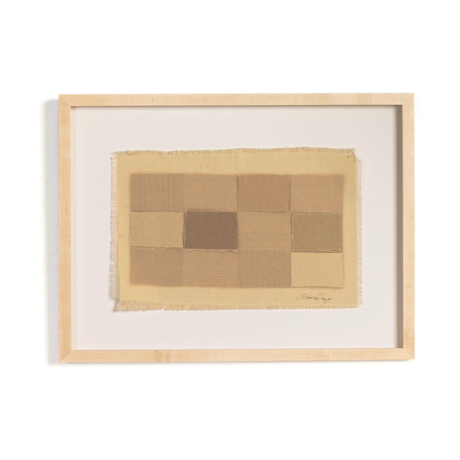 Checkered Earth Tones By Shaina Page