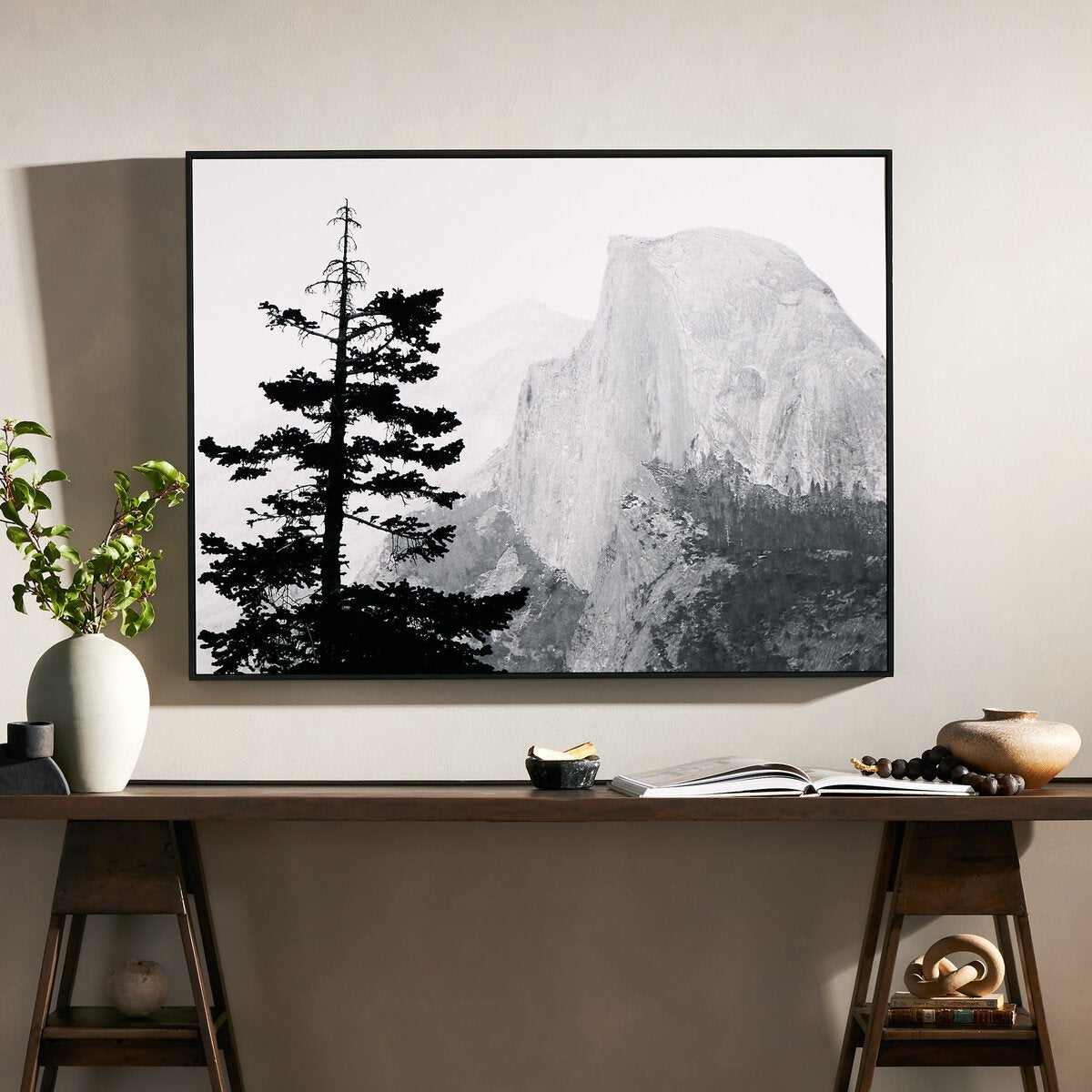 Half Dome From Glacier Point By Getty