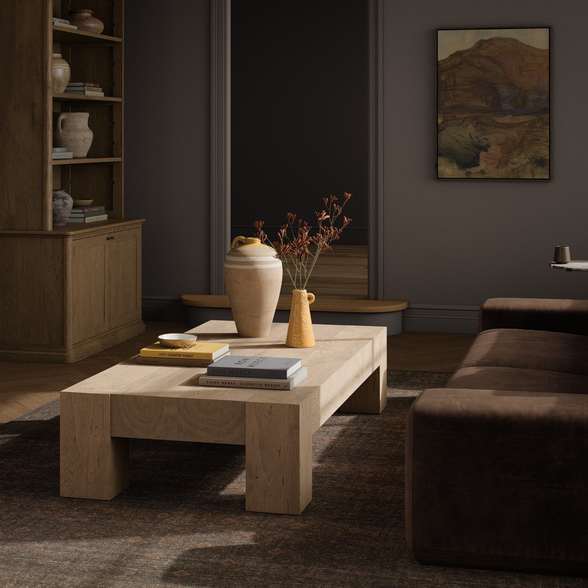 Four Hands Abaso Rectangular Coffee Table