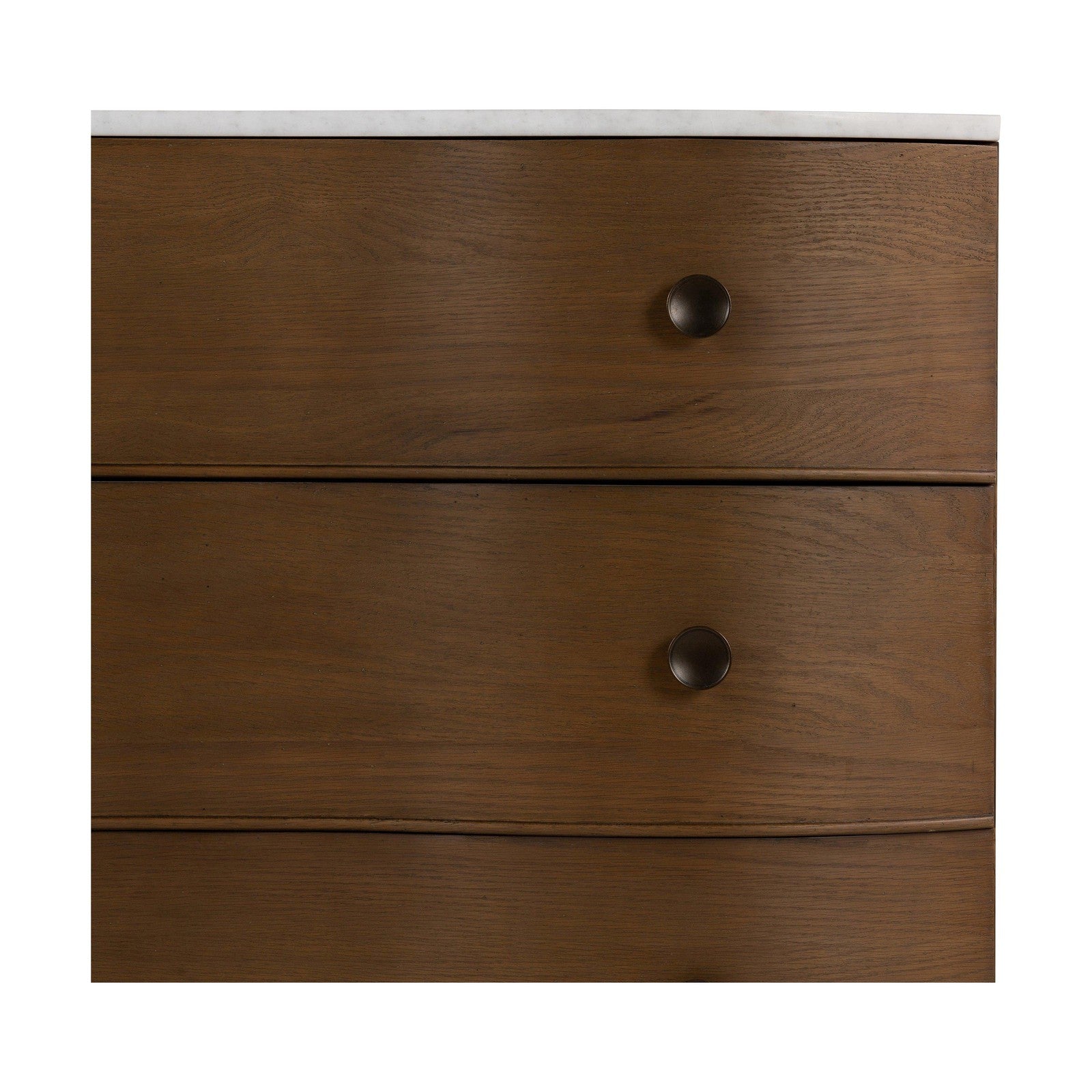 Tiago Marble Chest-Toasted Oak