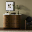 Tiago Marble Chest-Toasted Oak