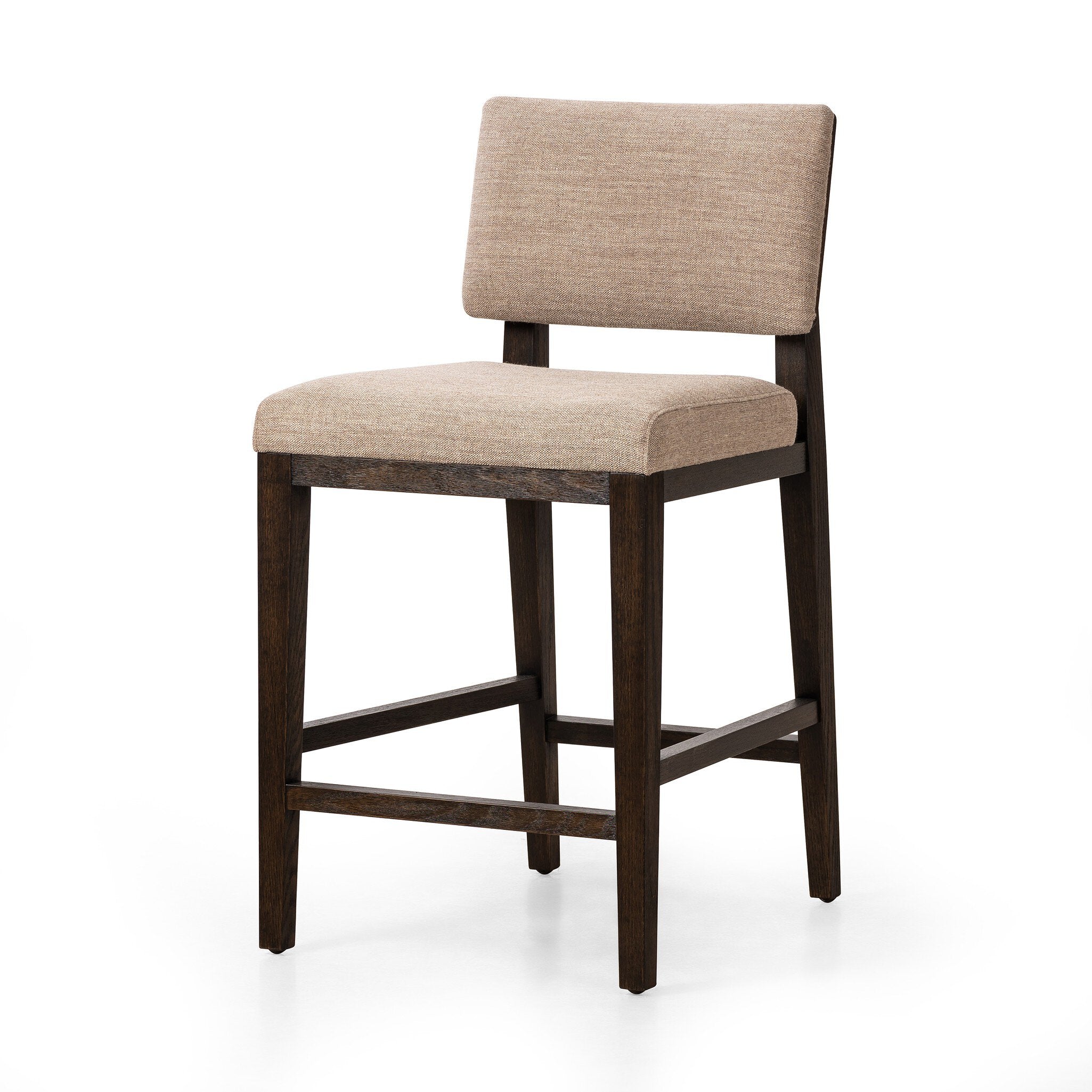 Four Hands Carlo Bar + Counter Stool Alcala Fawn