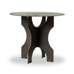 Four Hands Round Side Table In Solid Iron
