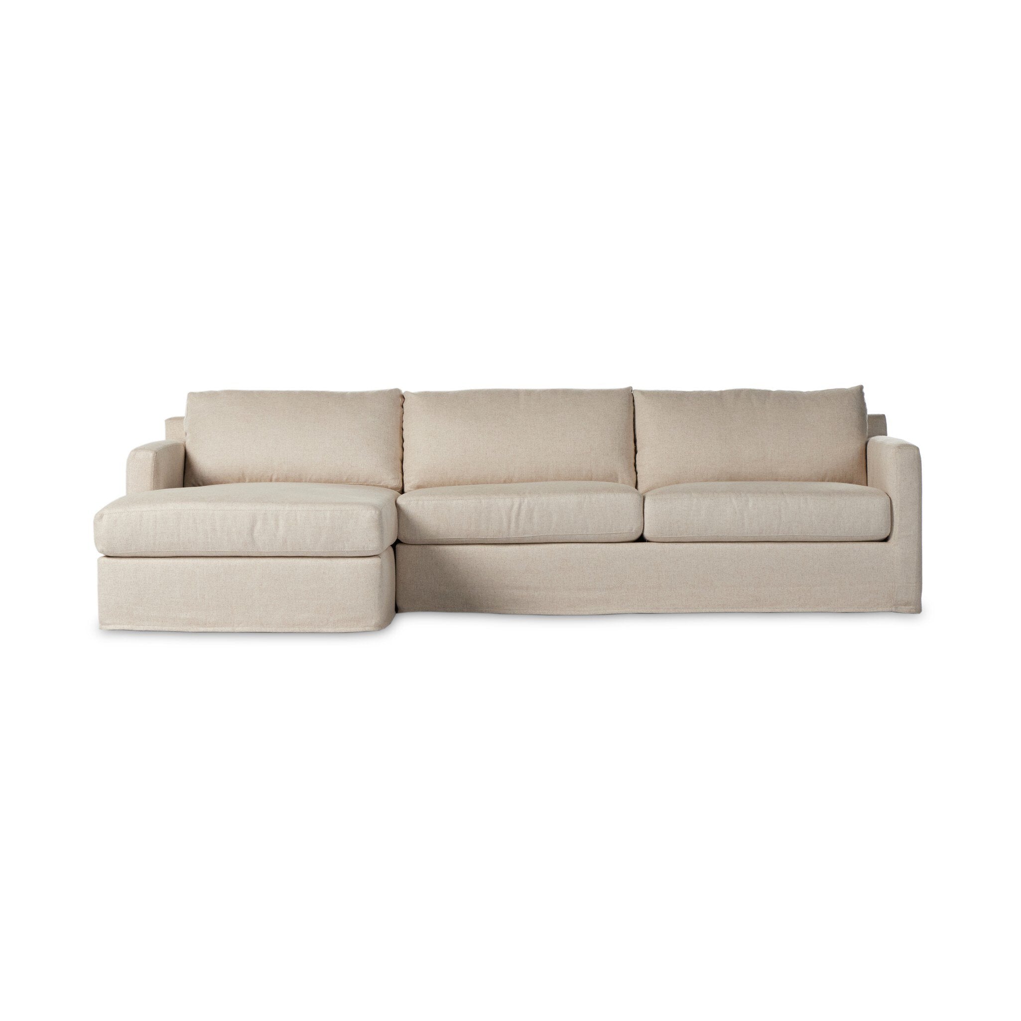 Four Hands Hampton 2-Piece Slipcover Sectional