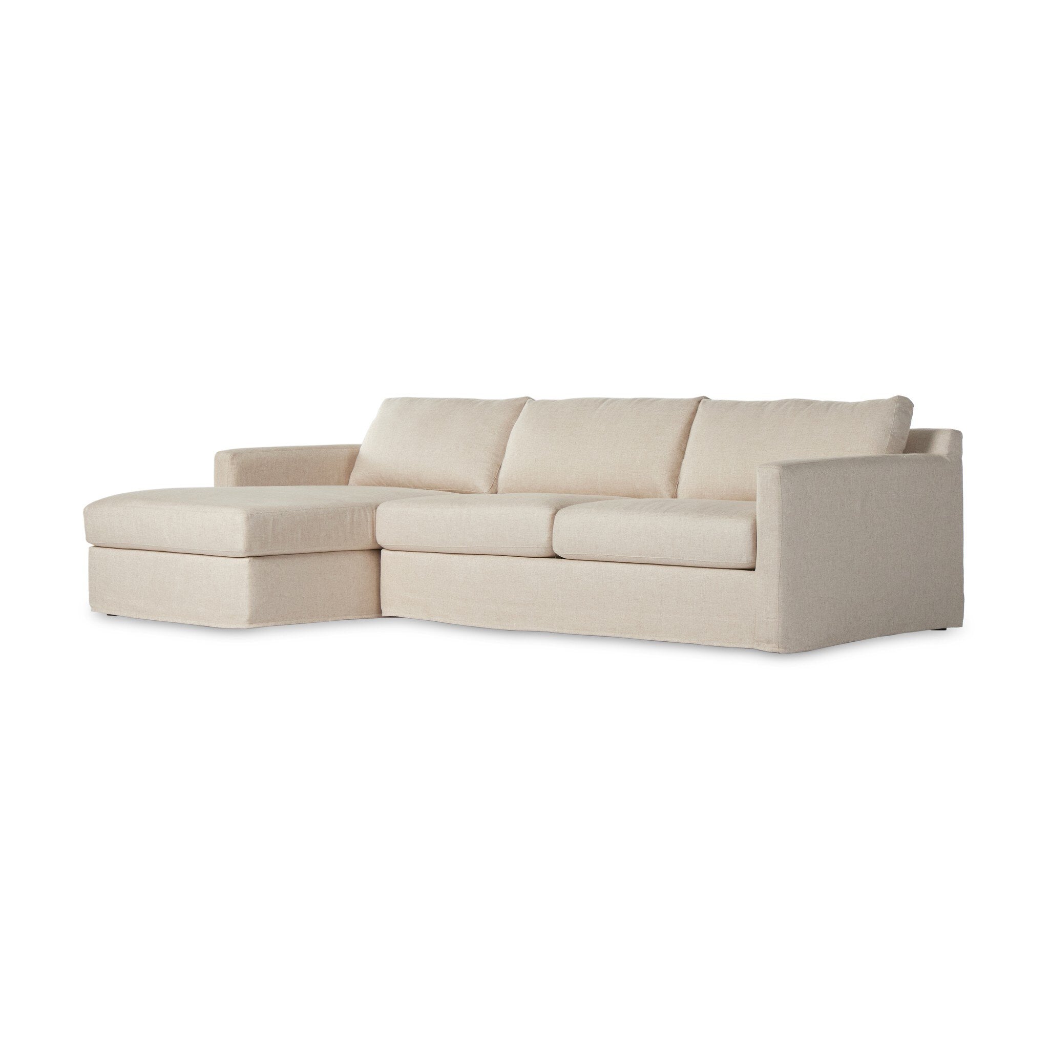 Four Hands Hampton 2-Piece Slipcover Sectional