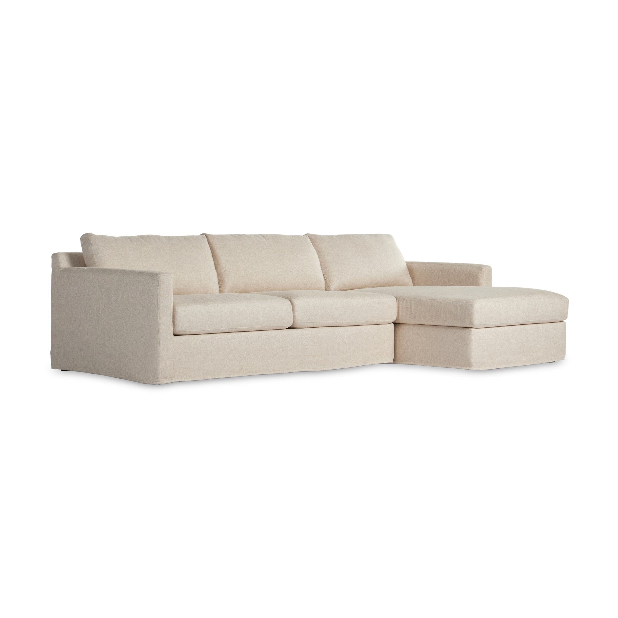 Four Hands Hampton 2-Piece Slipcover Sectional