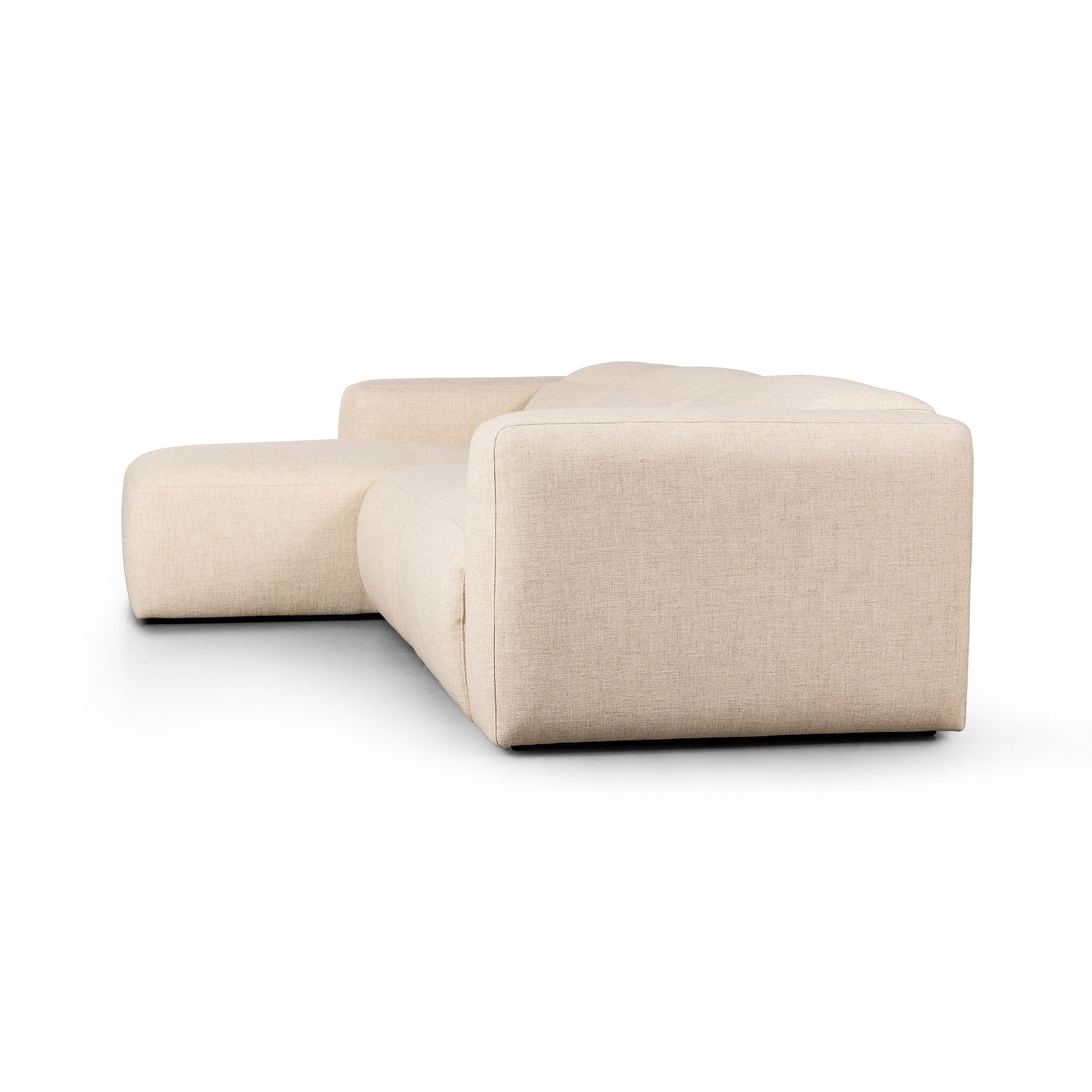 Four Hands Radley Power Recliner 3-Piece Sectional W/ Chaise