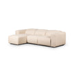 Four Hands Radley Power Recliner 3-Piece Sectional W/ Chaise
