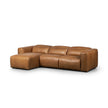 Four Hands Radley Power Recliner 3-Piece Sectional W/ Chaise