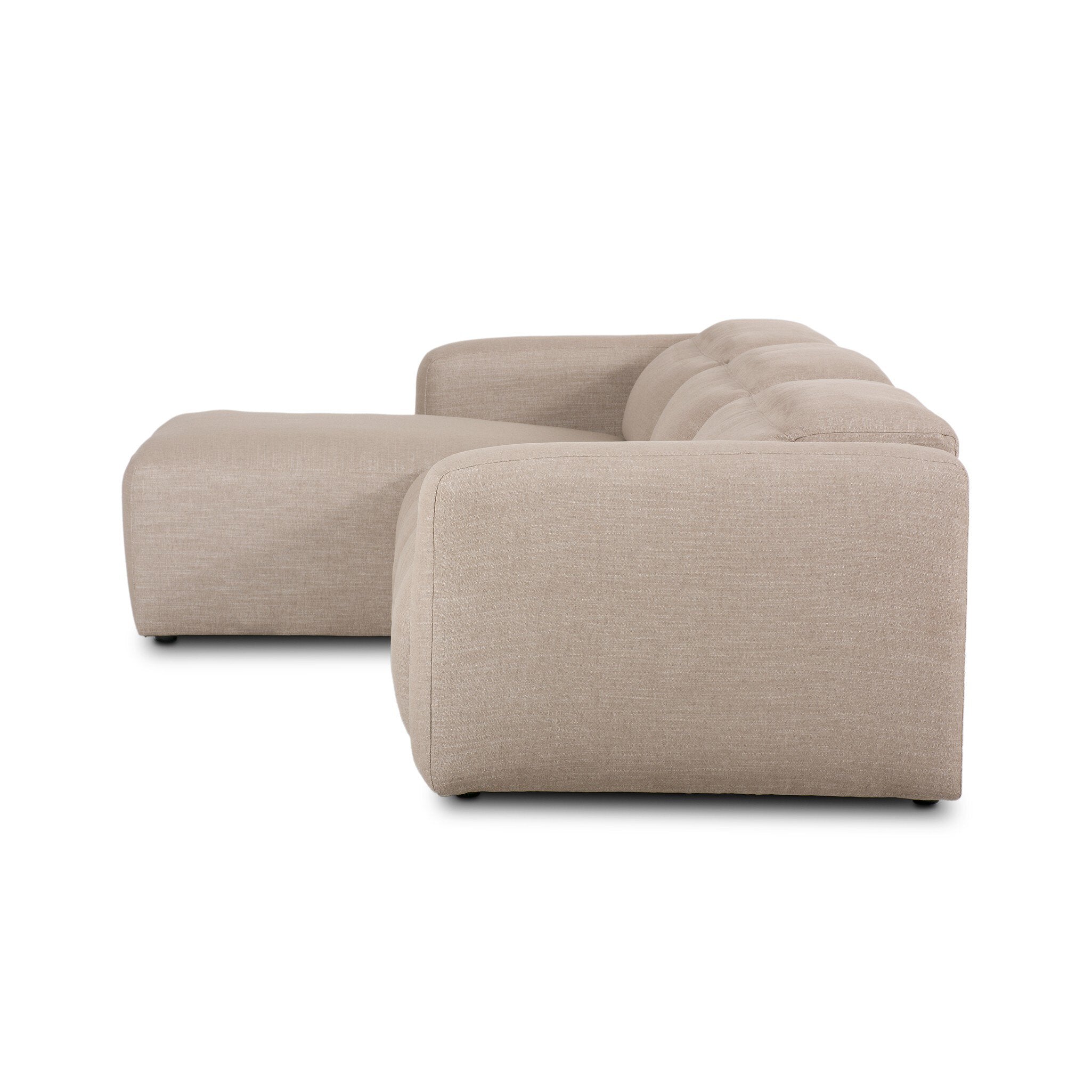 Four Hands Radley Power Recliner 3-Piece Sectional W/ Chaise