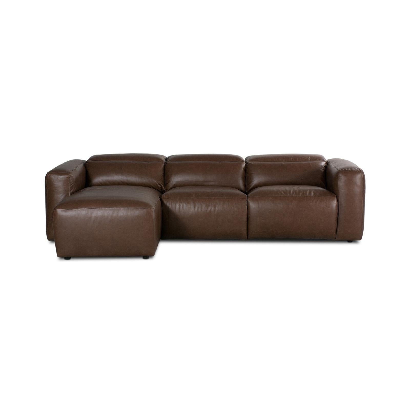 Radley Power Recliner 3-Piece Sectional W/ Chaise