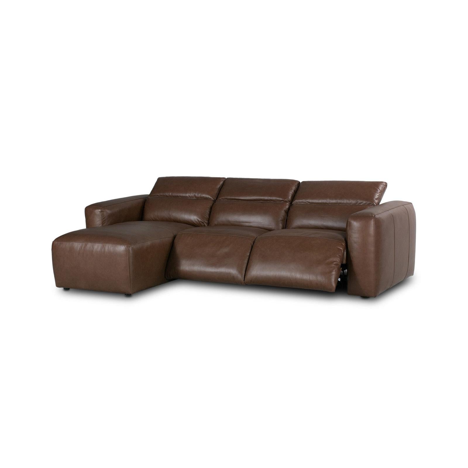 Radley Power Recliner 3-Piece Sectional W/ Chaise