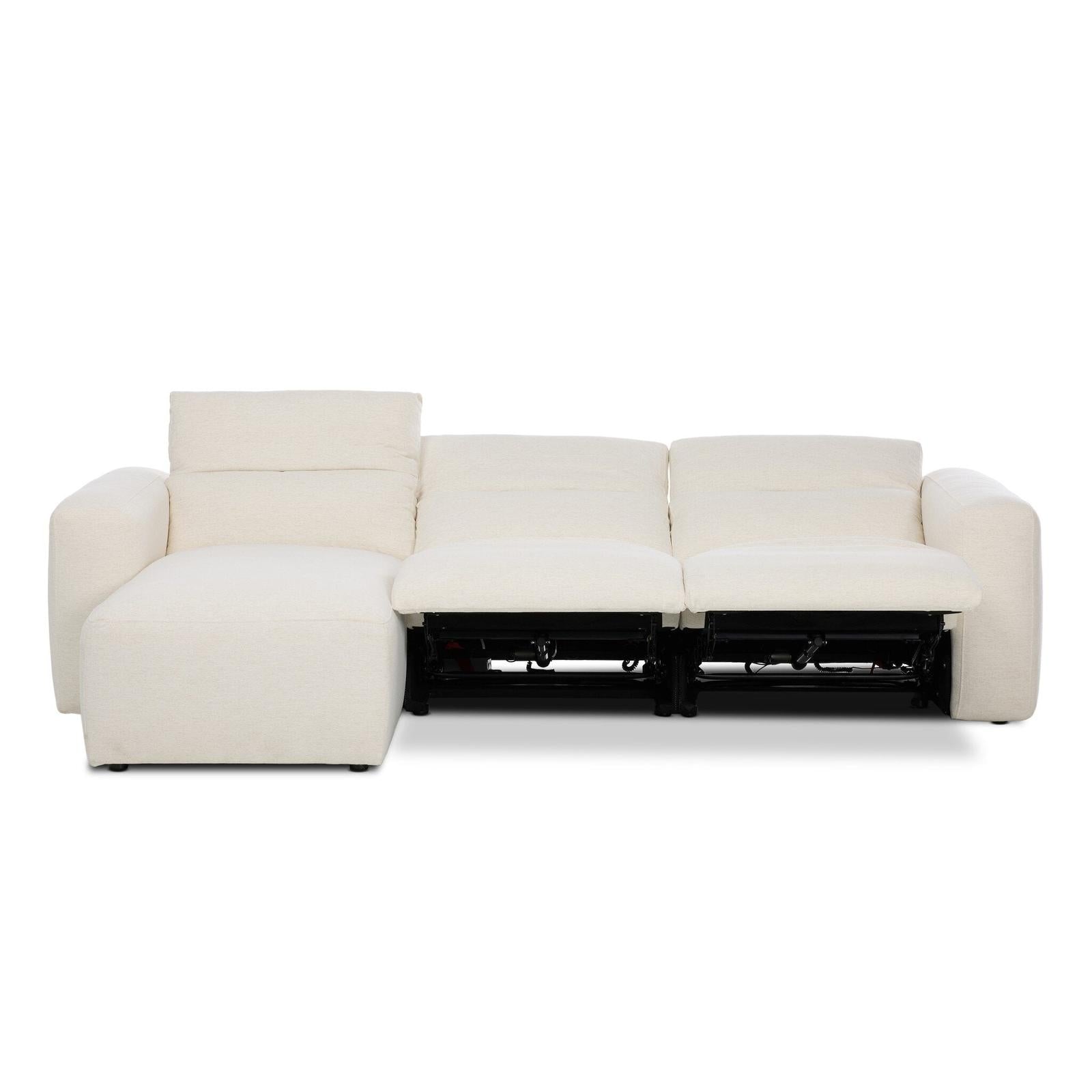 Radley Power Recliner 3-Piece Sectional W/ Chaise