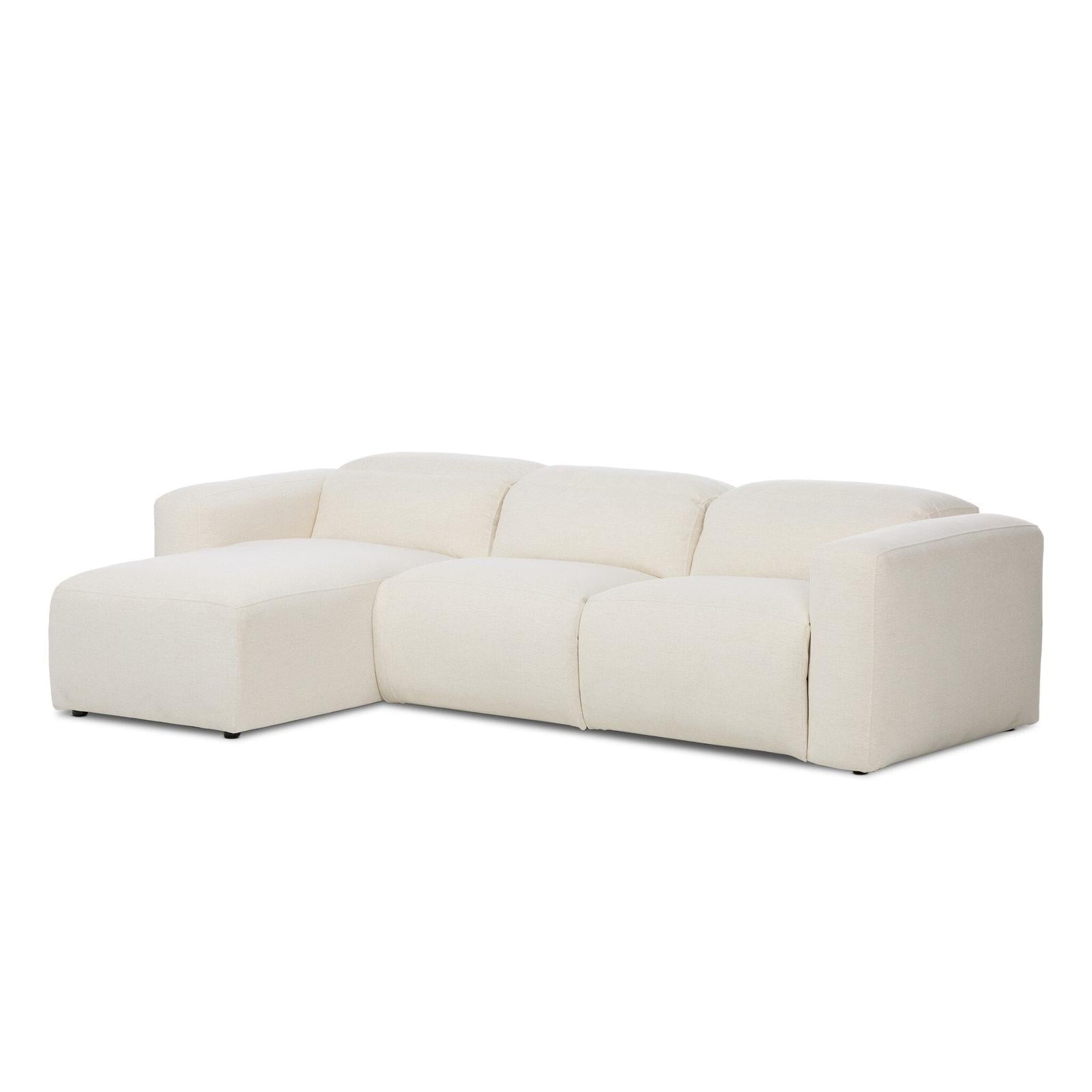 Radley Power Recliner 3-Piece Sectional W/ Chaise