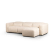 Four Hands Radley Power Recliner 3-Piece Sectional W/ Chaise