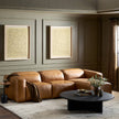 Four Hands Radley Power Recliner 3-Piece Sectional W/ Chaise