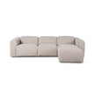 Four Hands Radley Power Recliner 3-Piece Sectional W/ Chaise