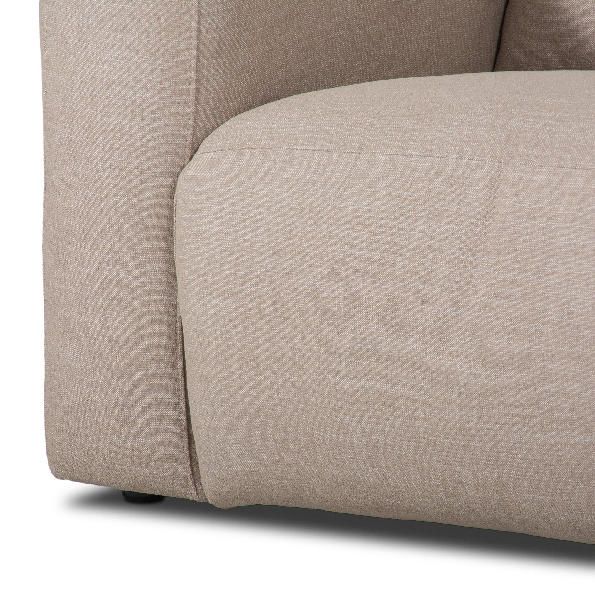 Four Hands Radley Power Recliner 3-Piece Sectional W/ Chaise
