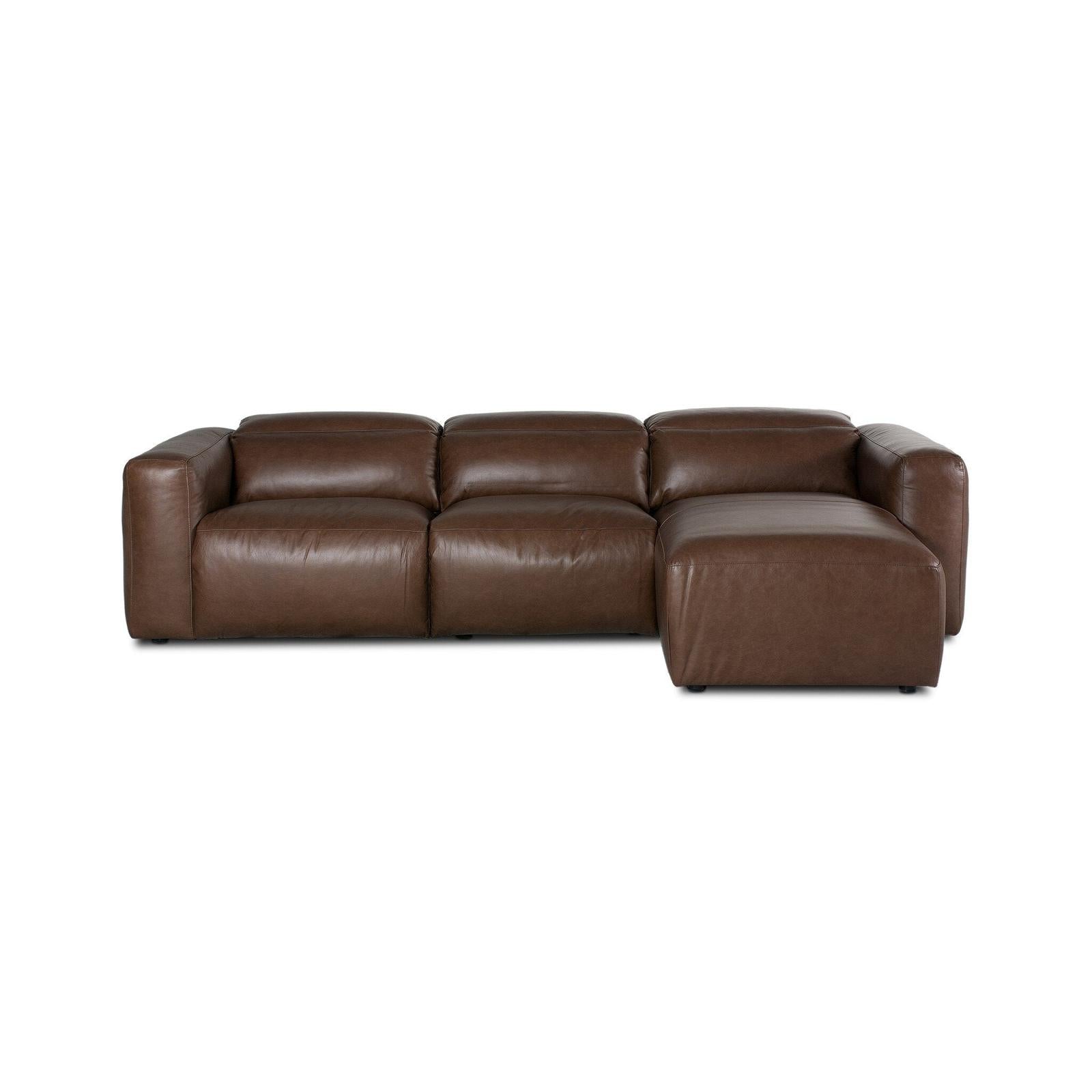 Radley Power Recliner 3-Piece Sectional W/ Chaise