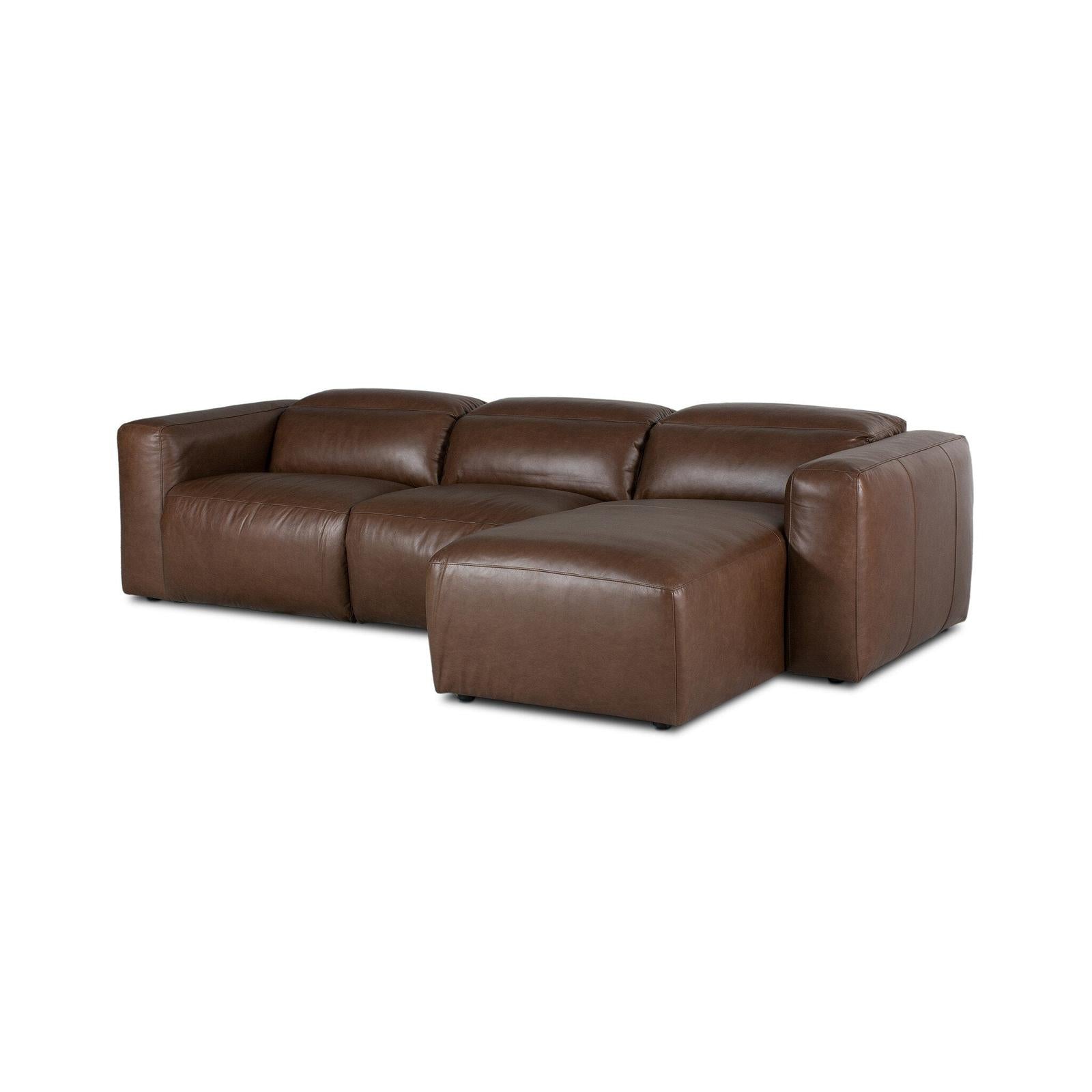 Radley Power Recliner 3-Piece Sectional W/ Chaise
