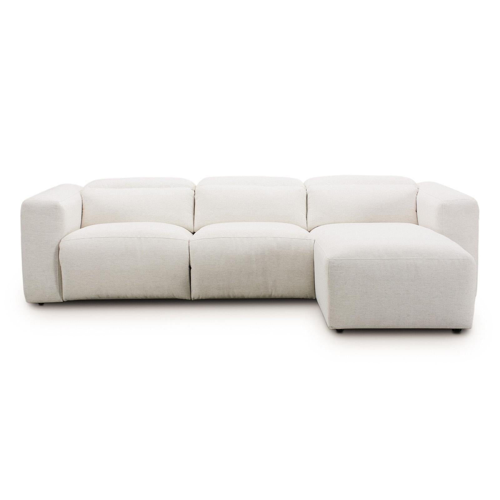 Radley Power Recliner 3-Piece Sectional W/ Chaise