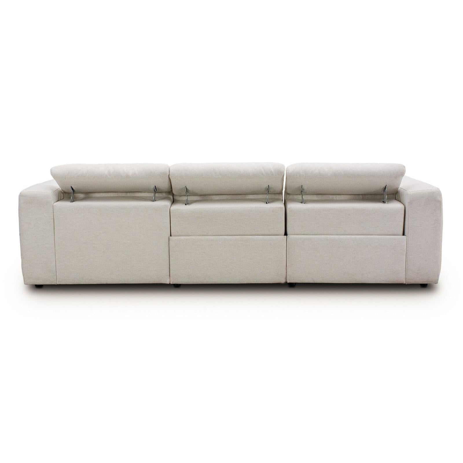 Radley Power Recliner 3-Piece Sectional W/ Chaise