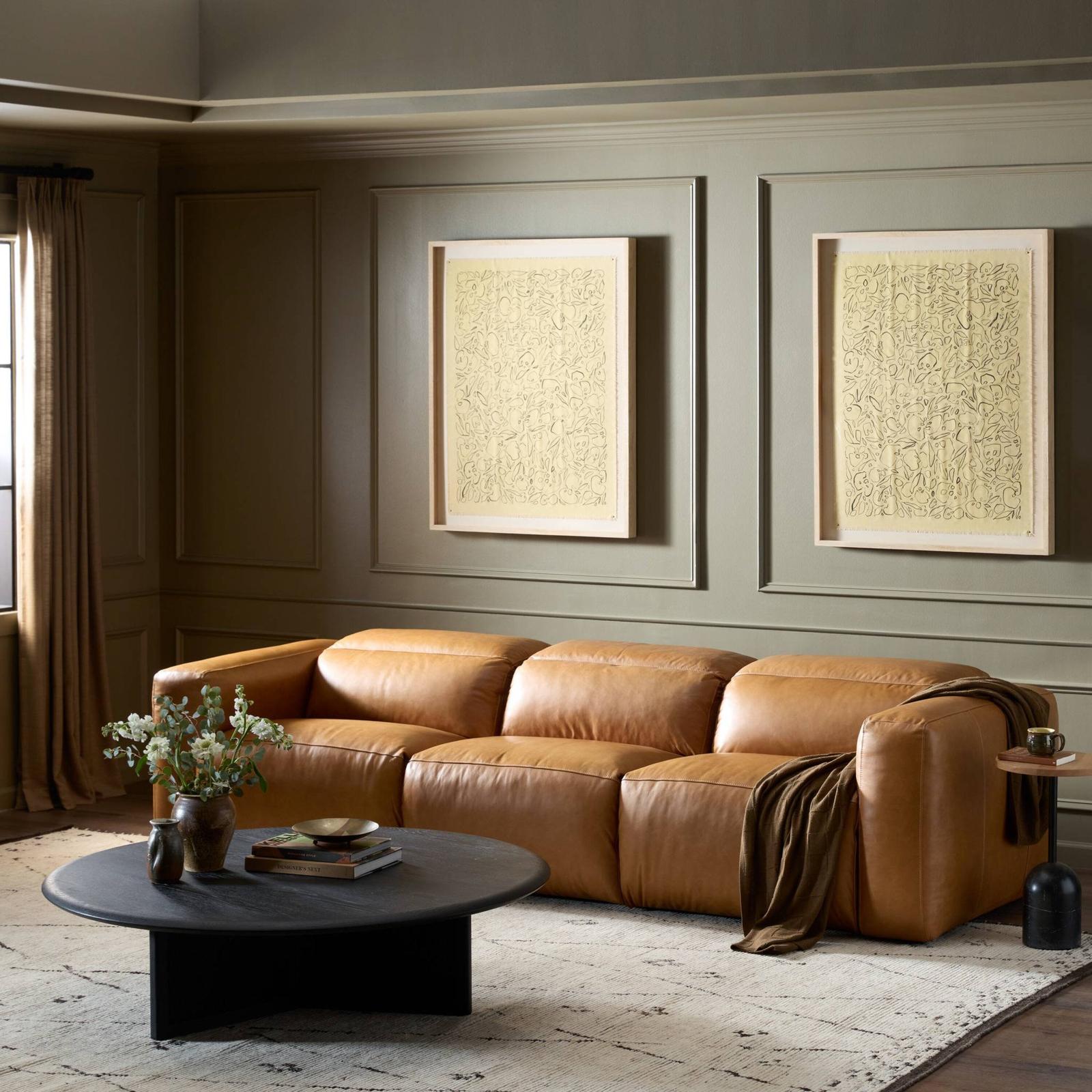 Four Hands Radley Power Recliner 3-Piece Sectional