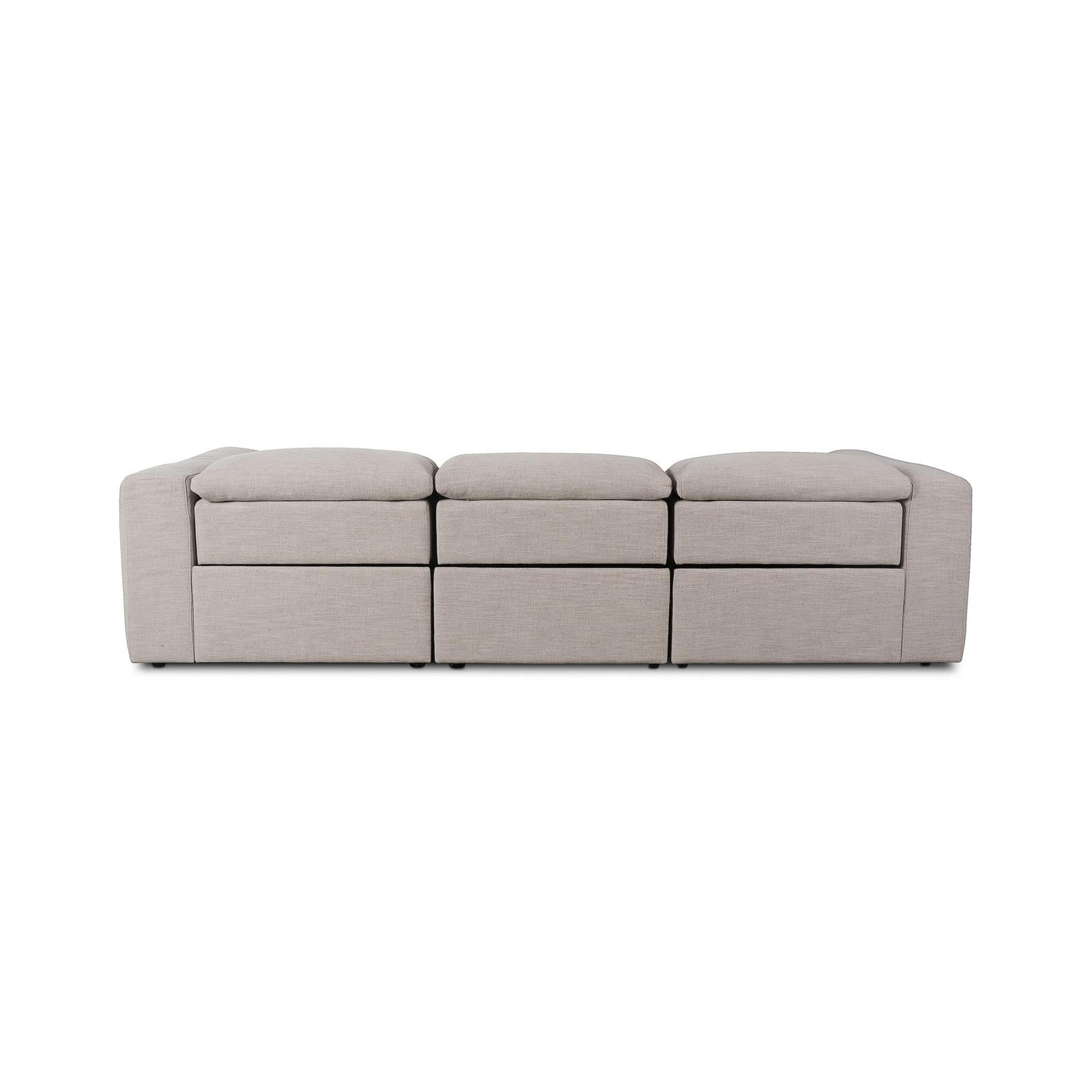 Four Hands Radley Power Recliner 3-Piece Sectional