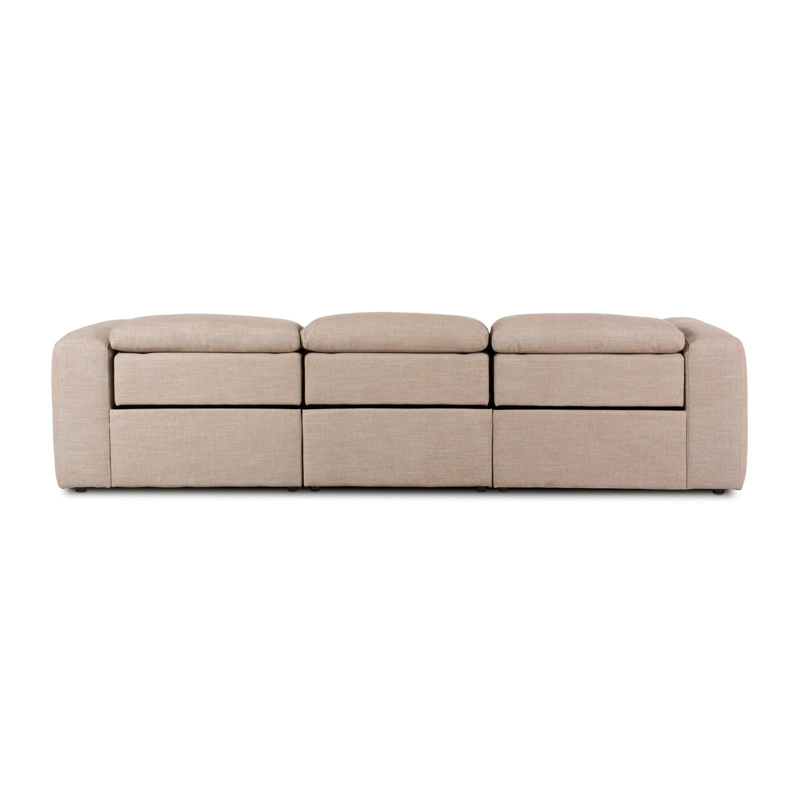 Four Hands Radley Power Recliner 3-Piece Sectional