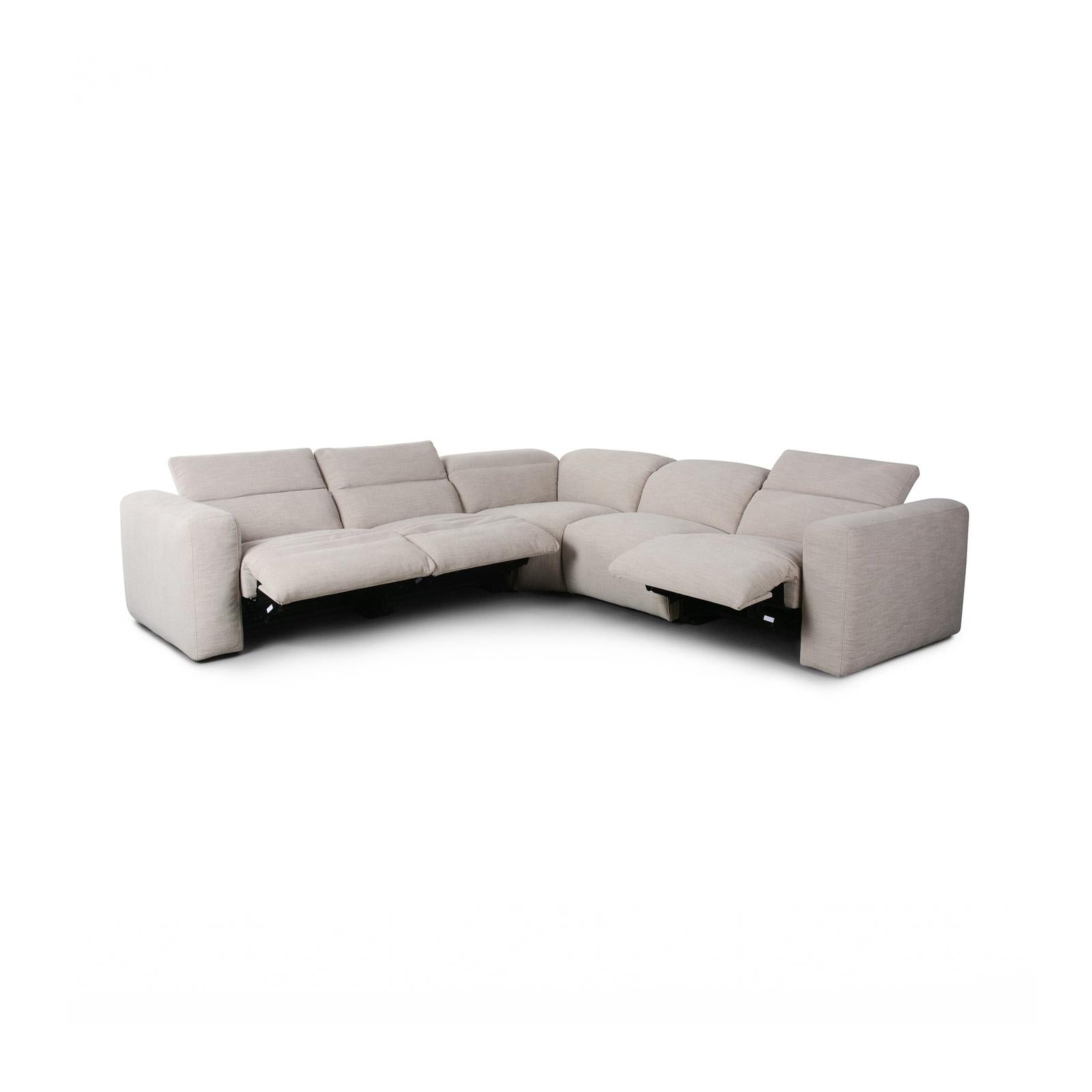 Four Hands Radley Power Recliner 5-Piece Sectional