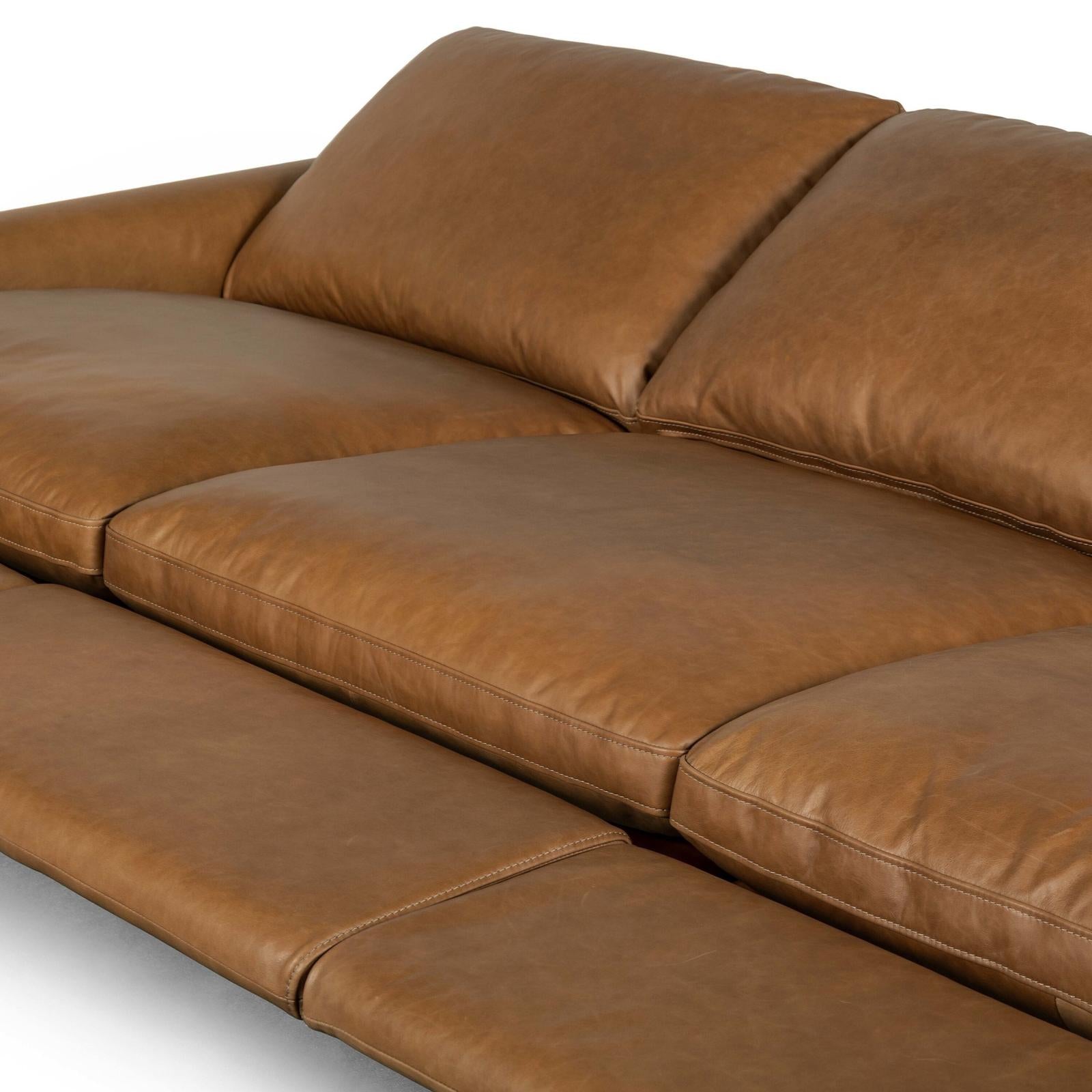 Four Hands Tillery Power Recliner 3-Piece Sectional
