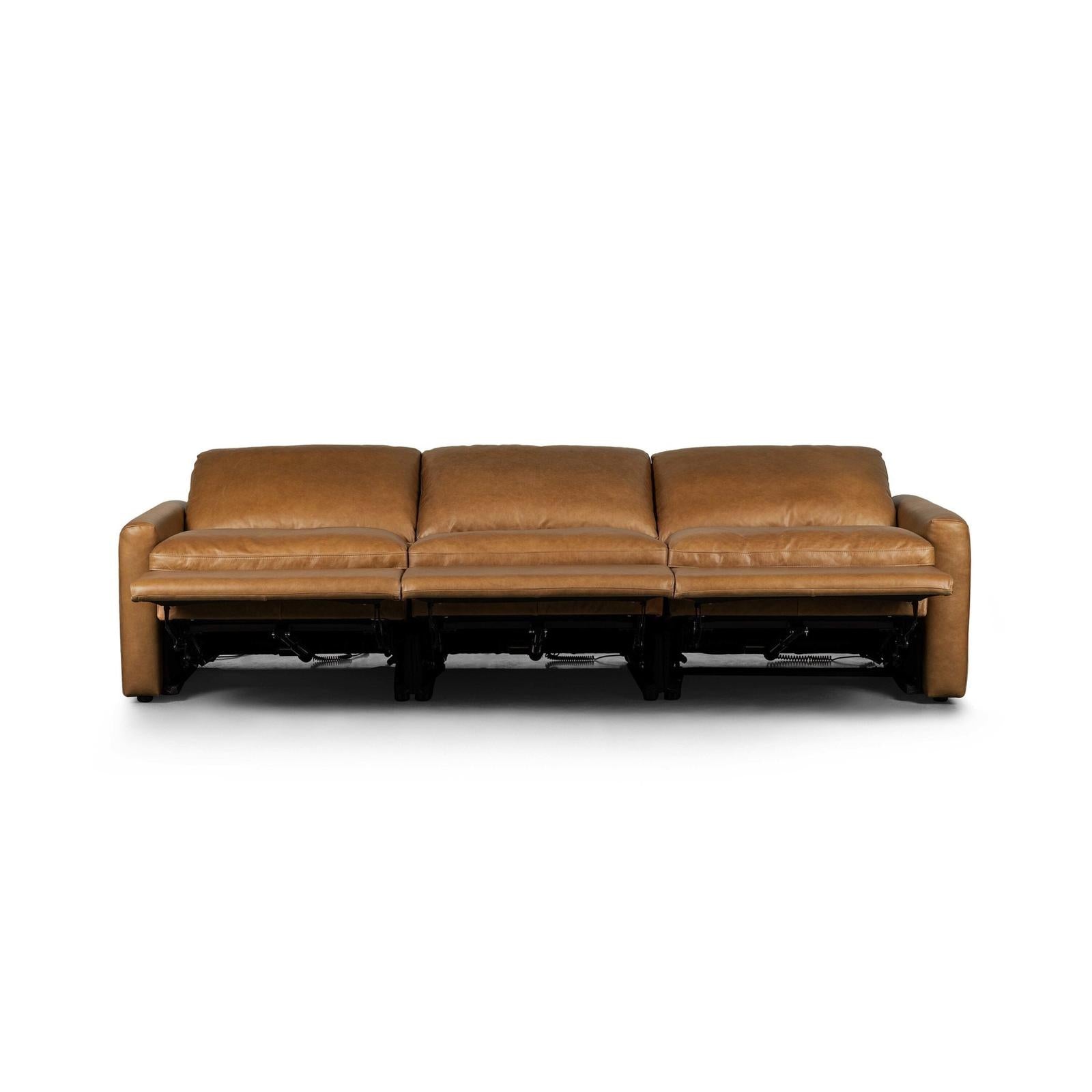 Four Hands Tillery Power Recliner 3-Piece Sectional