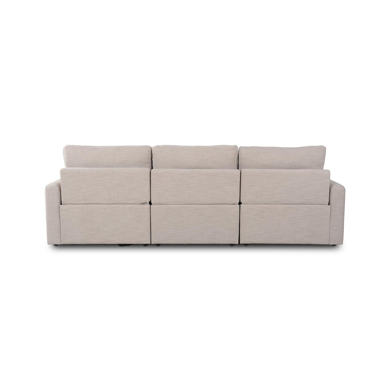 Four Hands Tillery Power Recliner 3-Piece Sectional