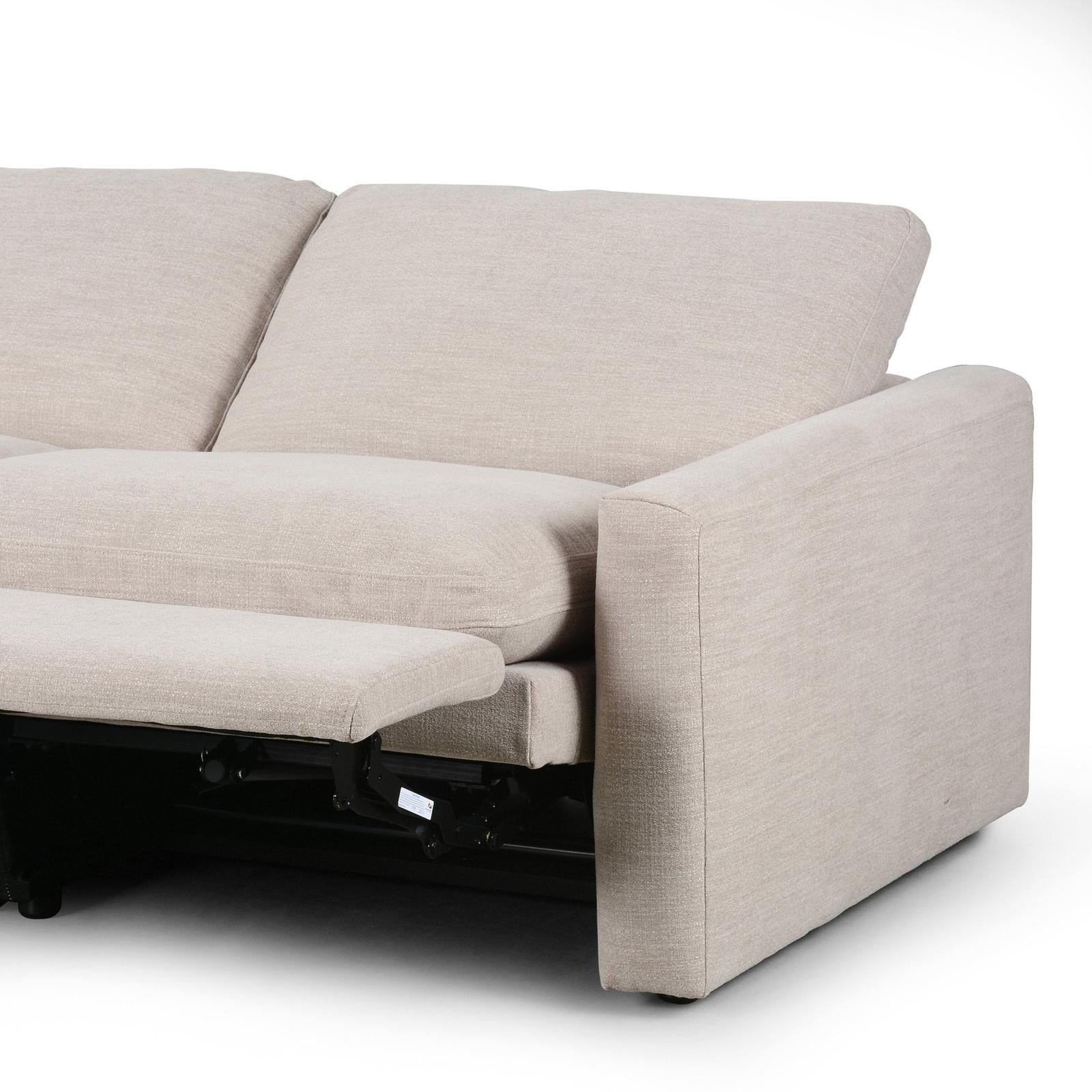 Four Hands Tillery Power Recliner 3-Piece Sectional