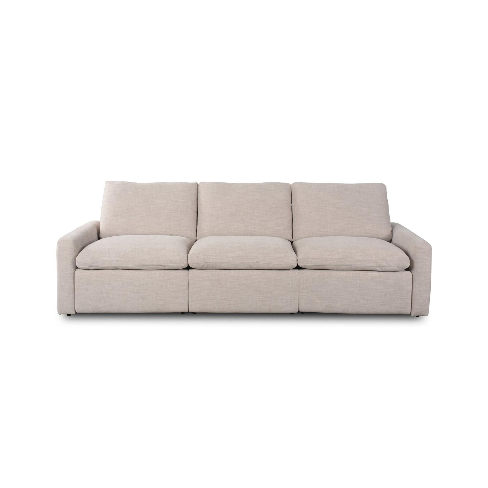 Four Hands Tillery Power Recliner 3-Piece Sectional