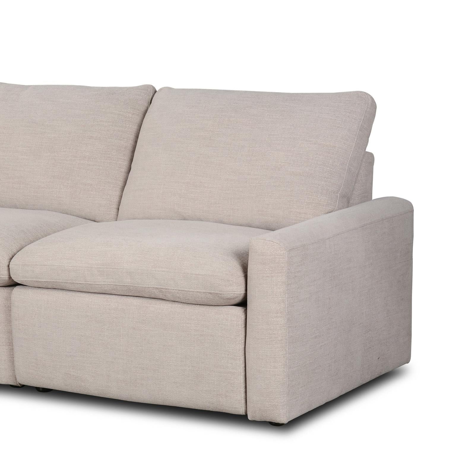 Four Hands Tillery Power Recliner 5-Piece Sectional