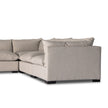 Westwood 5-Piece Sectional with Raf Ottoman