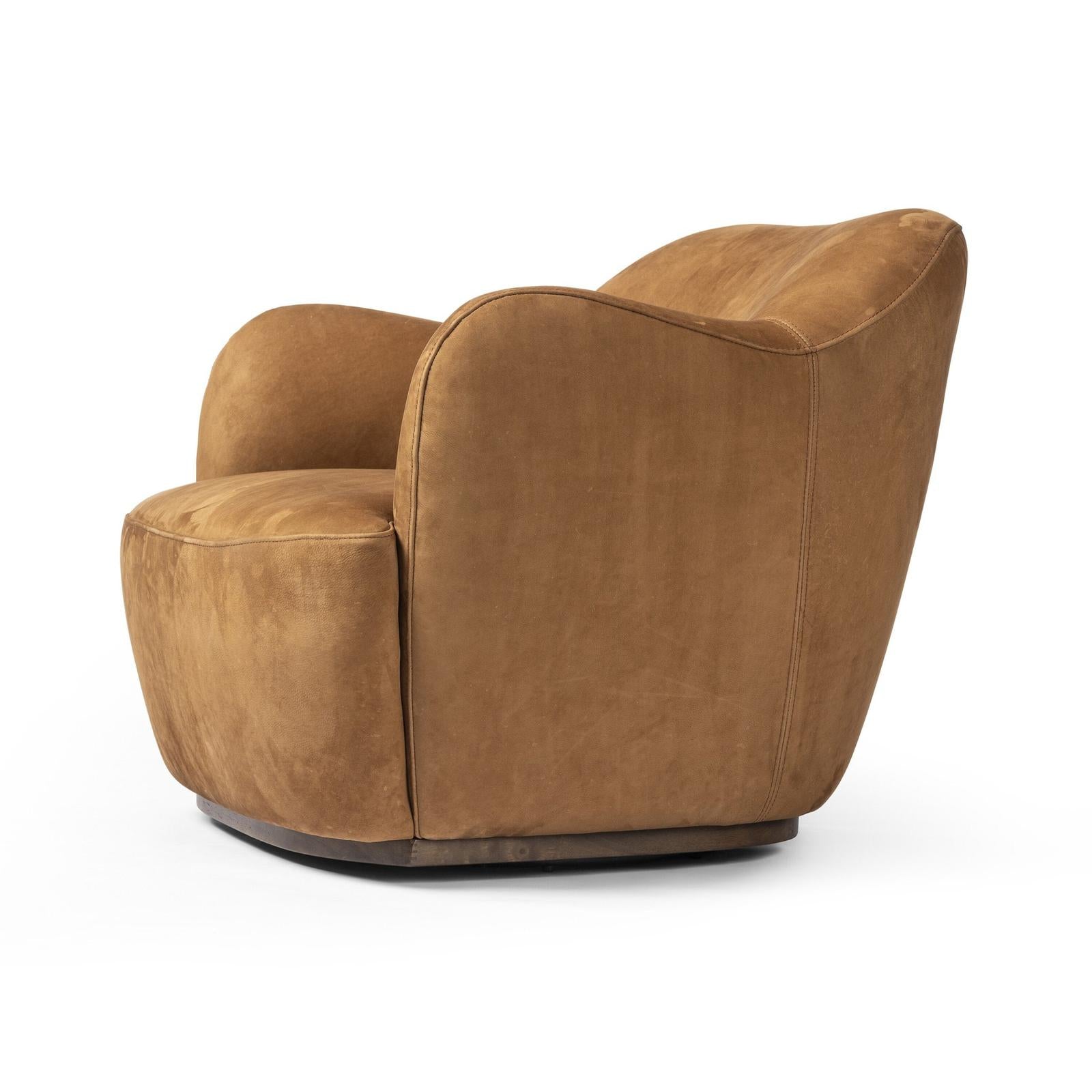 Four Hands Julius Swivel Chair