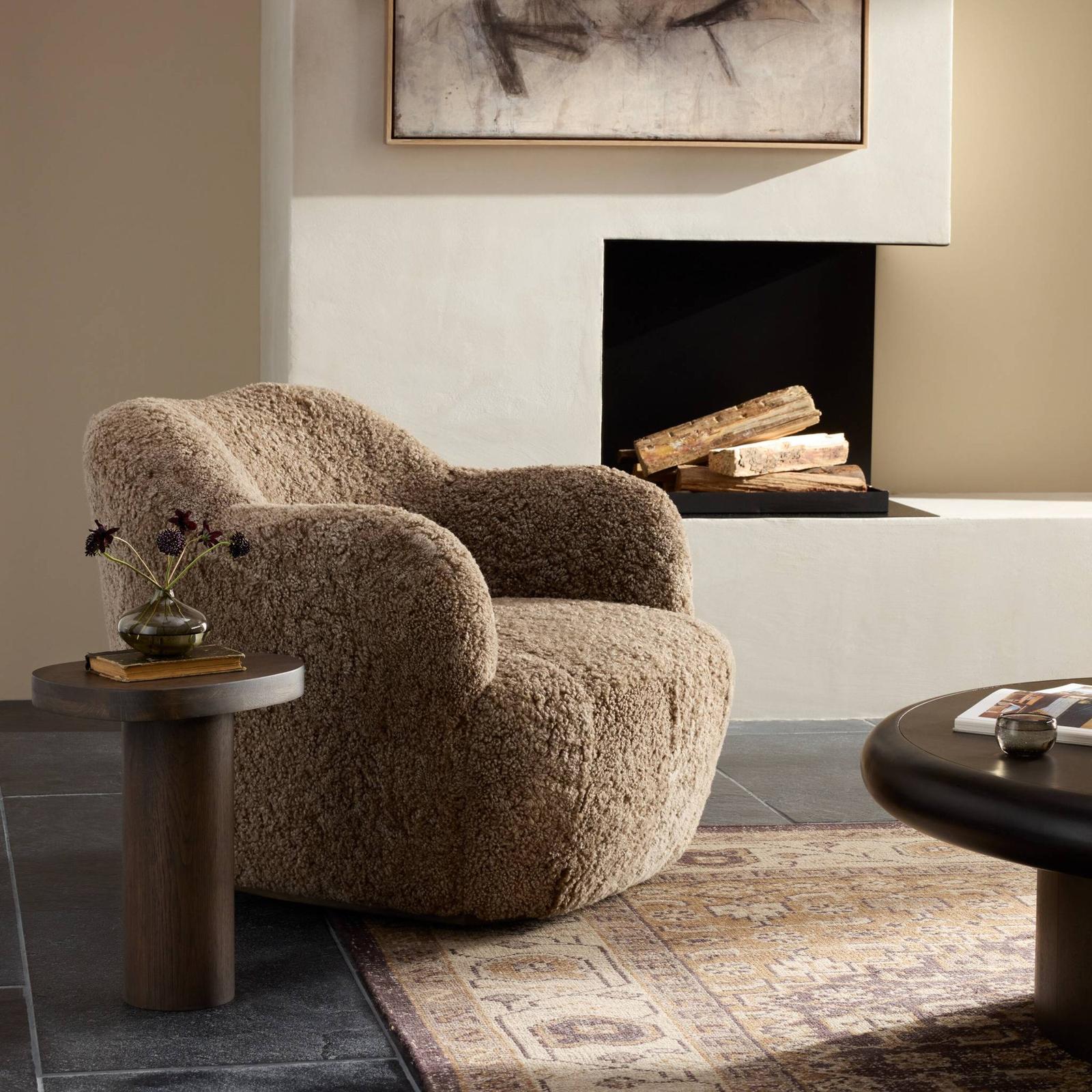 Four Hands Julius Swivel Chair