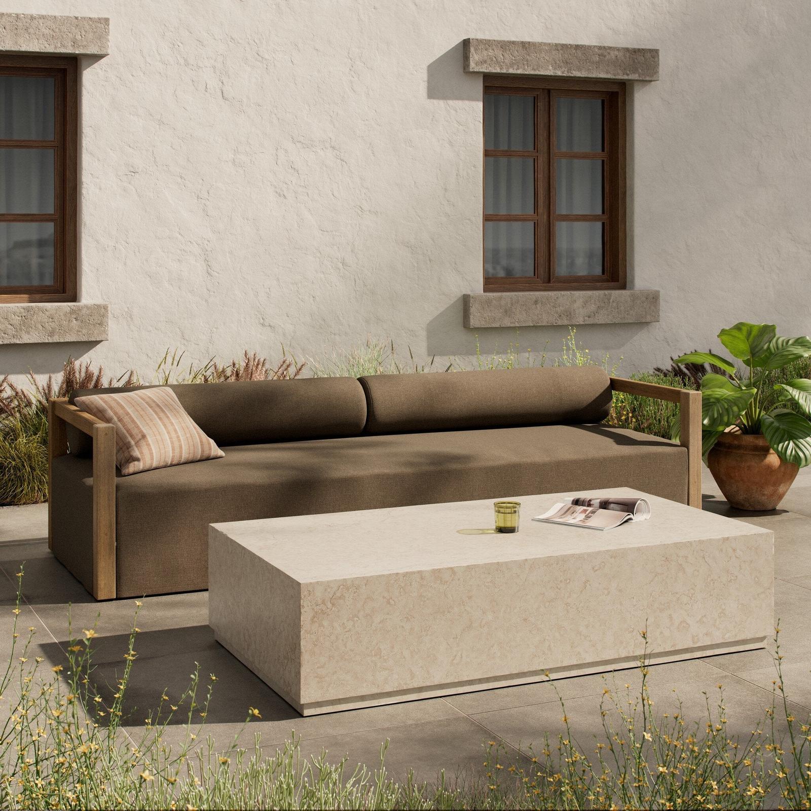 Four Hands Oakland Outdoor Rectangular Coffee Table