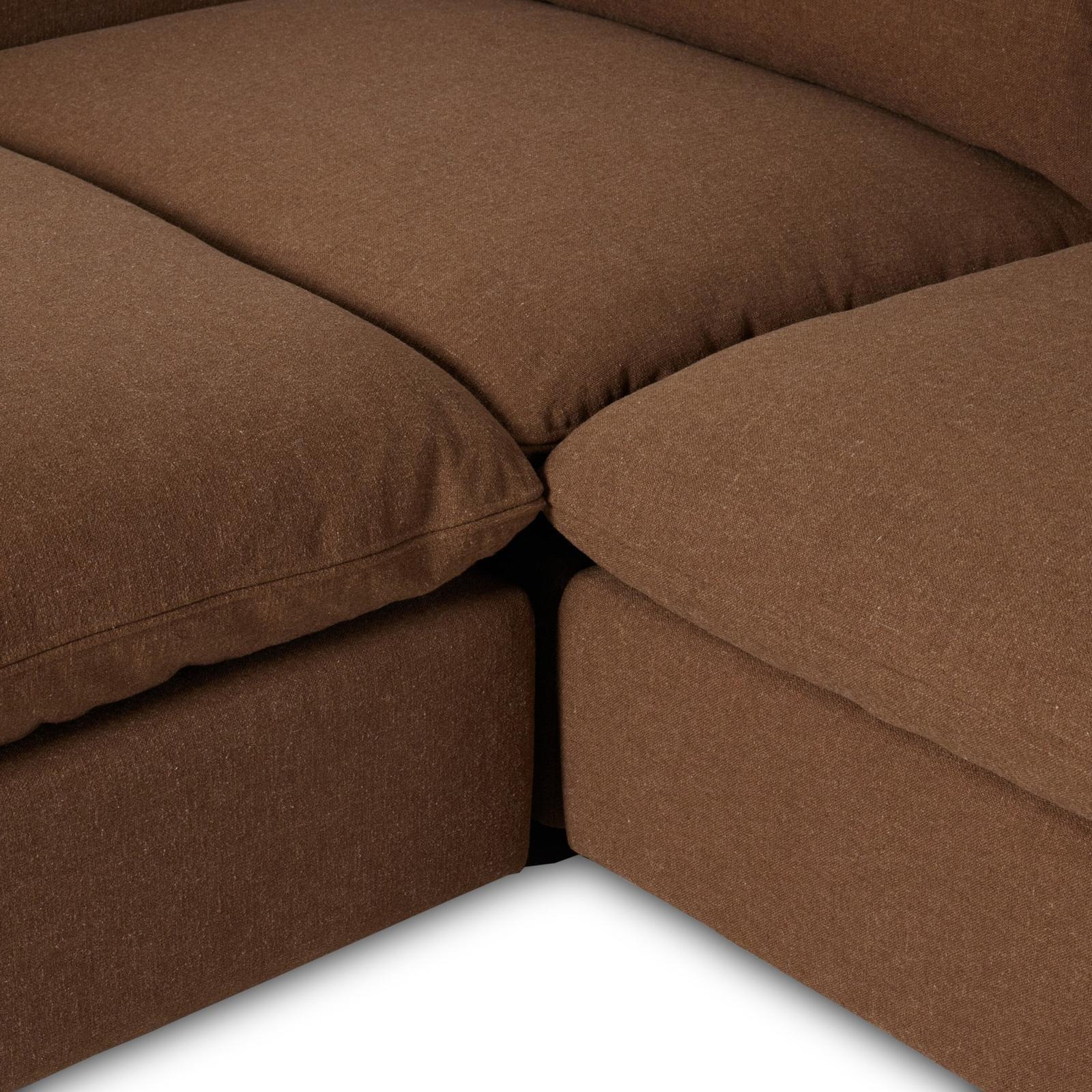 Four Hands Ingel 3-Piece Sectional W/ Ottoman