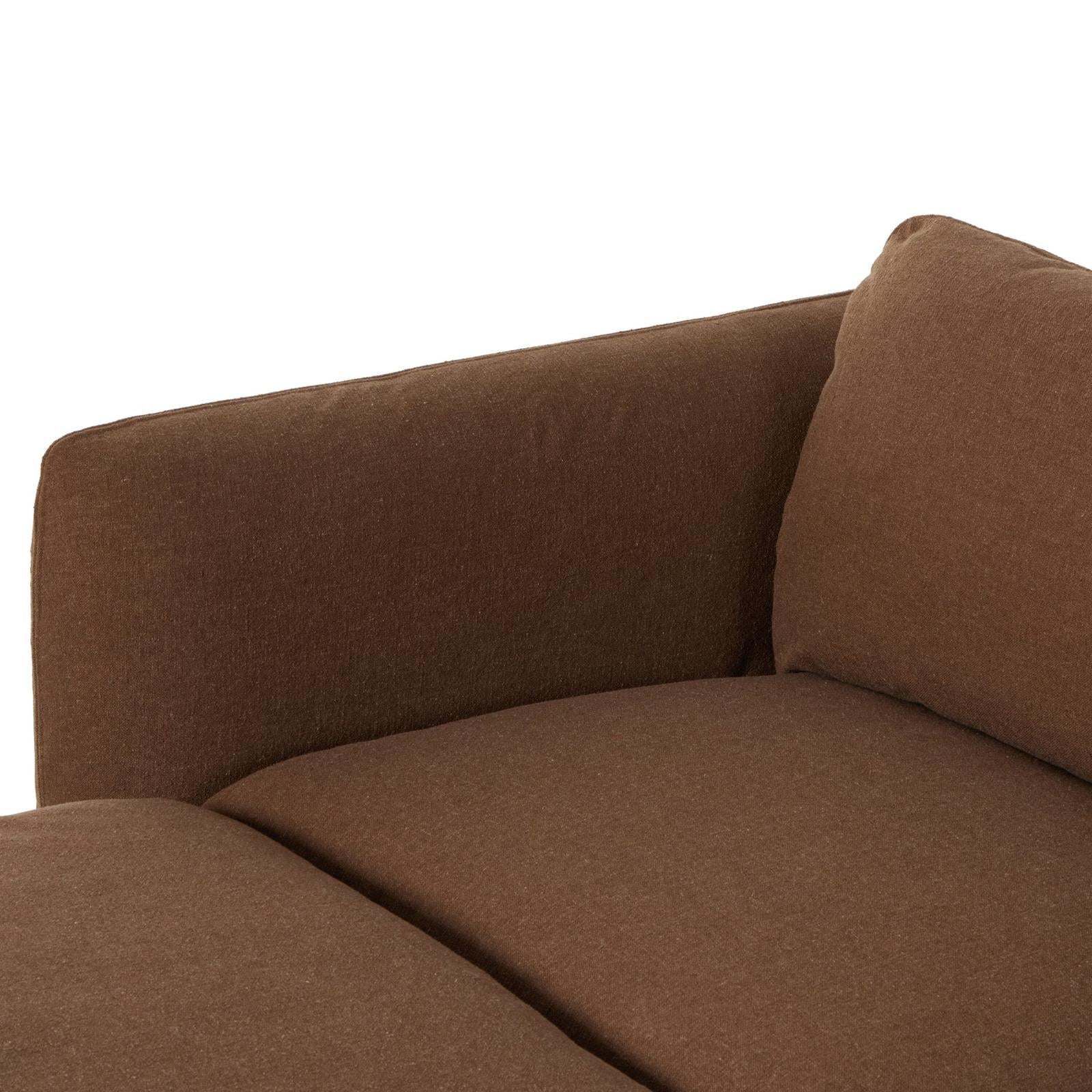 Four Hands Ingel 3-Piece Sectional W/ Ottoman