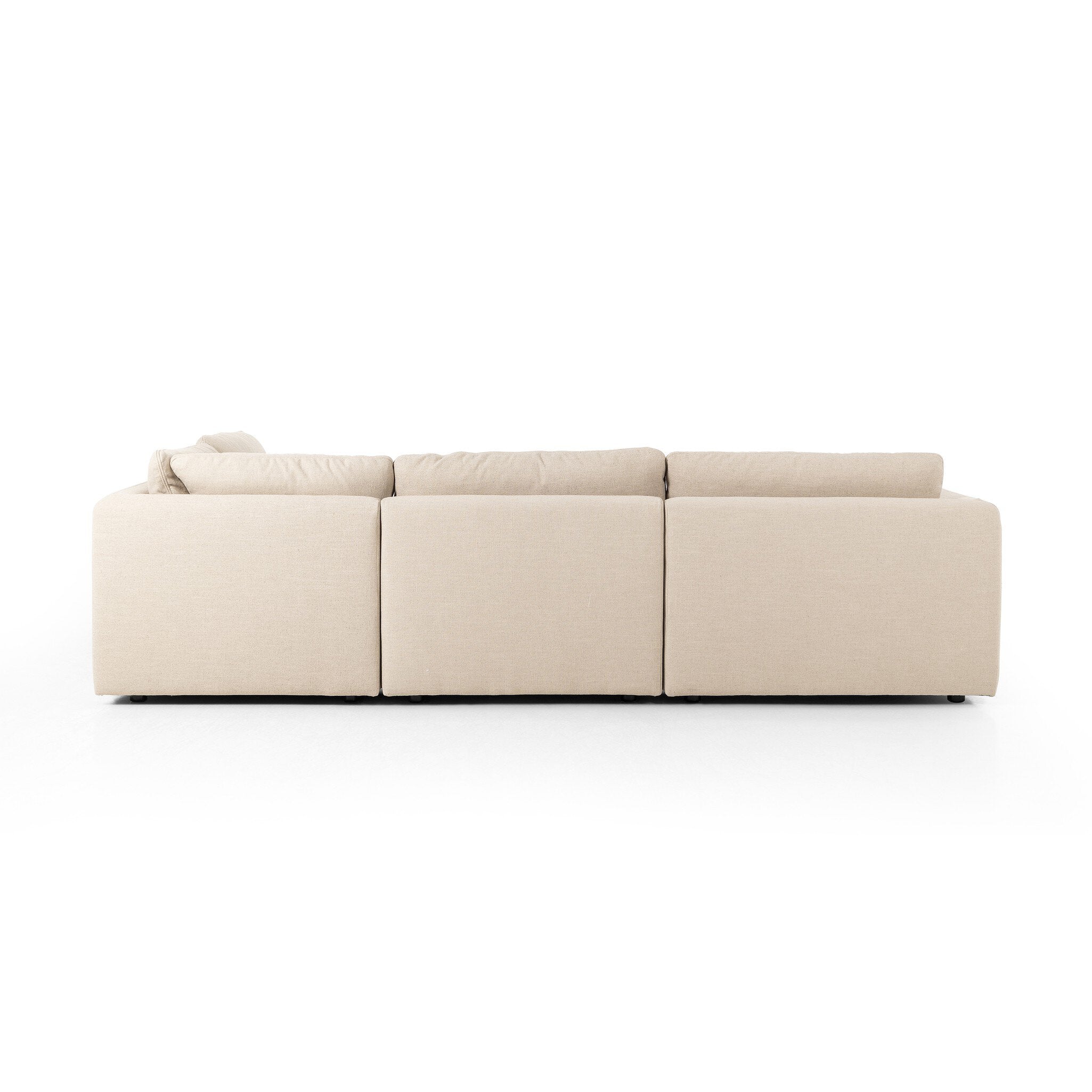 Four Hands Ingel 4-Piece Sectional W/ Ottoman