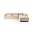 Four Hands Ingel 4-Piece Sectional W/ Ottoman