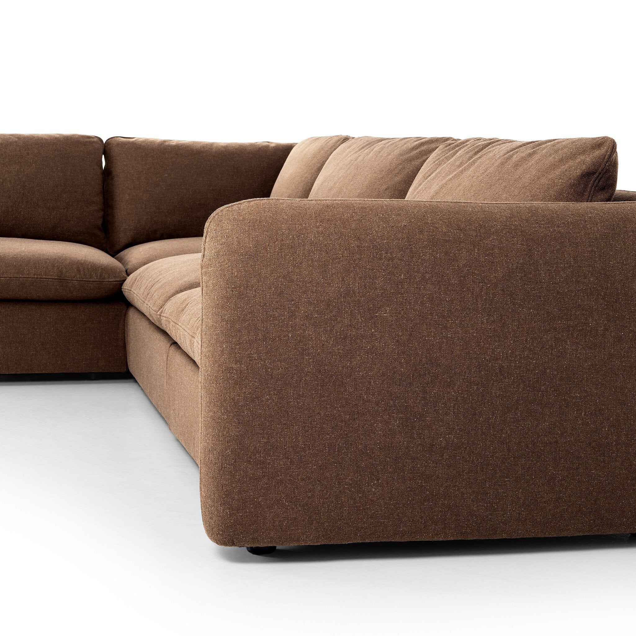 Four Hands Ingel 4-Piece Sectional W/ Ottoman