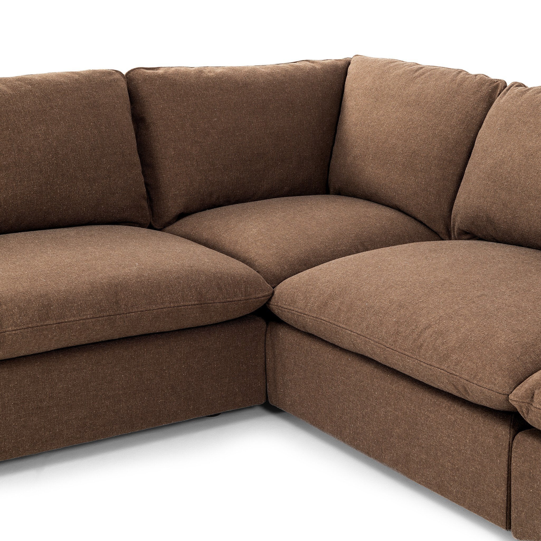Four Hands Ingel 4-Piece Sectional W/ Ottoman