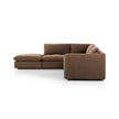 Four Hands Ingel 4-Piece Sectional W/ Ottoman