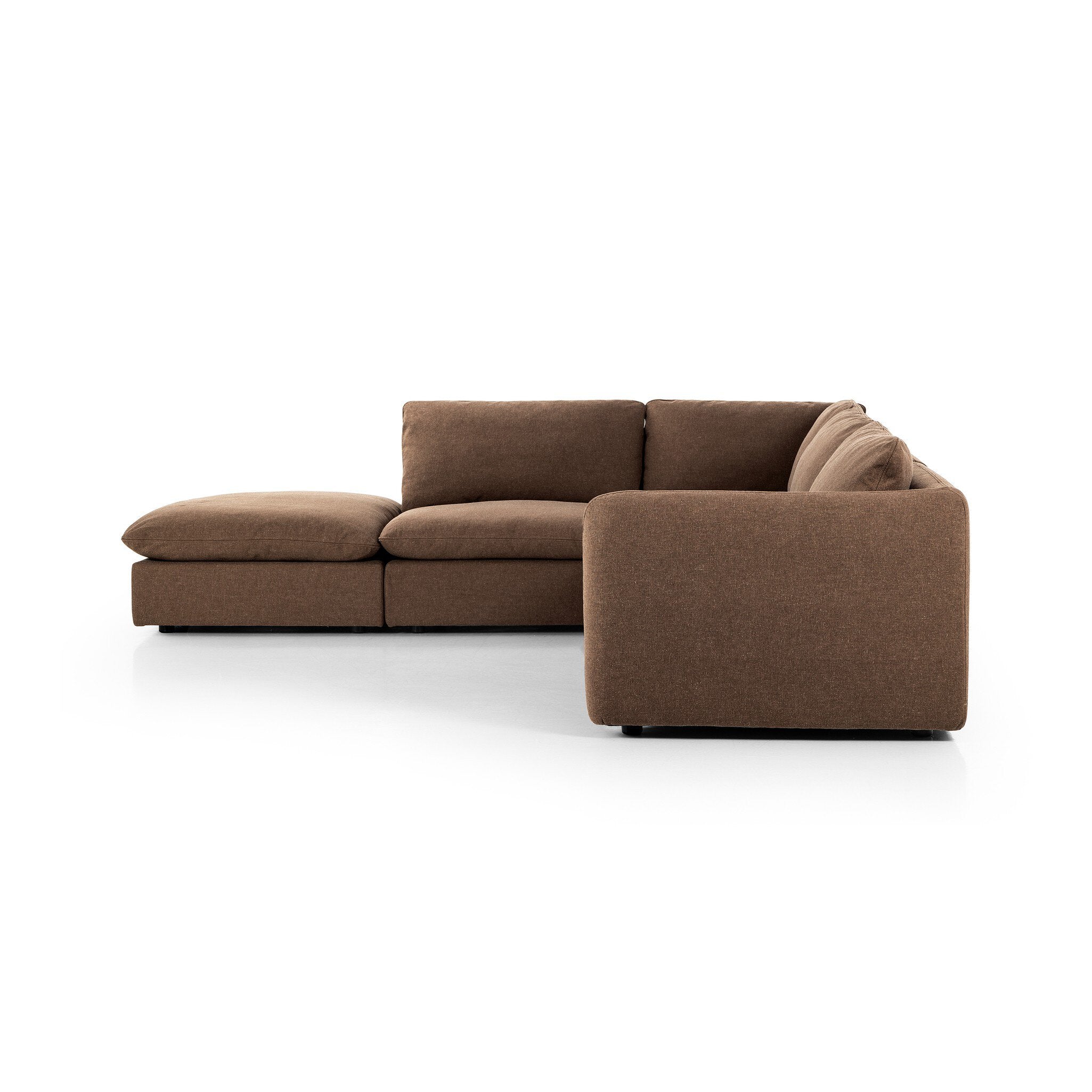 Four Hands Ingel 4-Piece Sectional W/ Ottoman