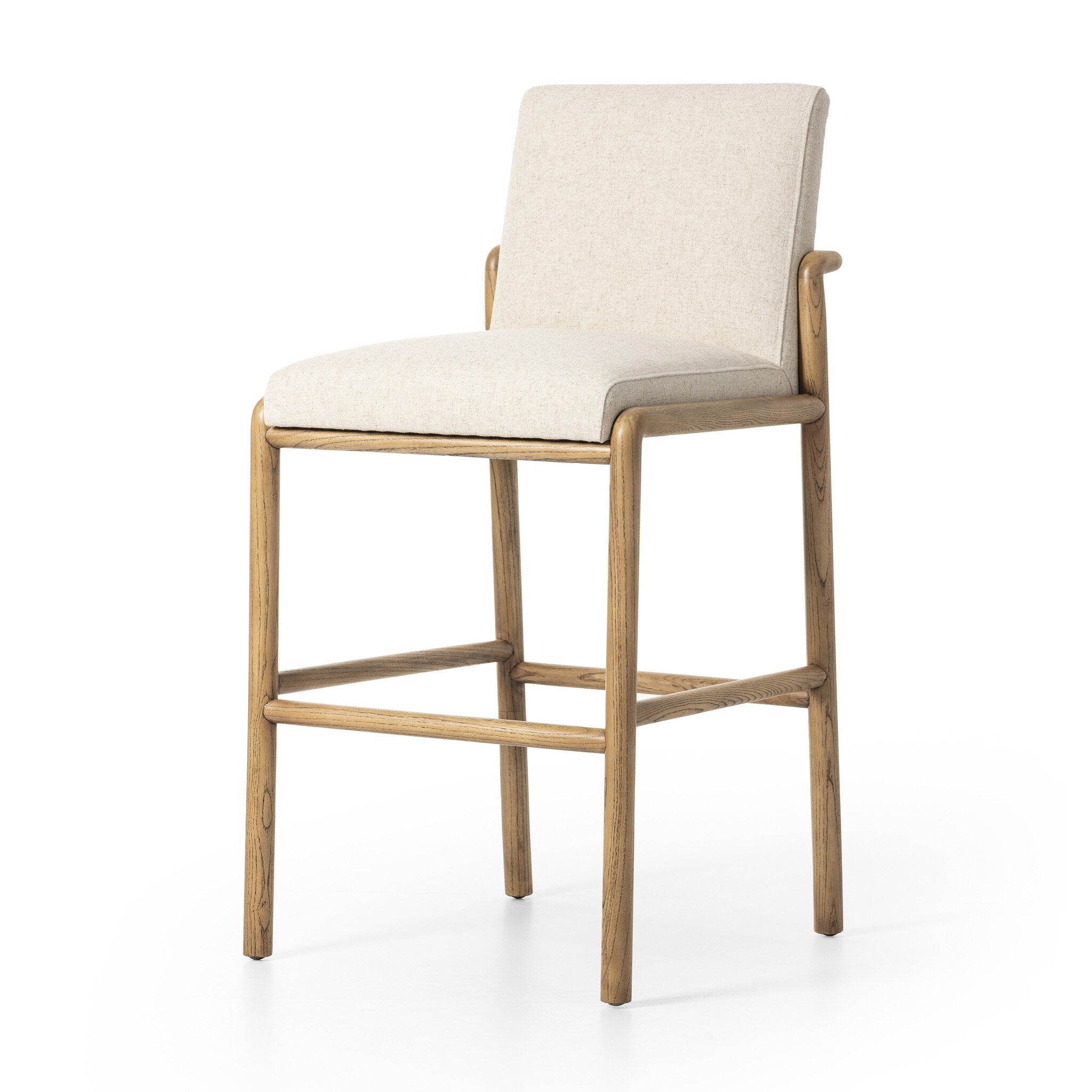 Four Hands Taki Bar + Counter Stool Antwerp Natural