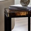 Four Hands Lennie Cast Glass End Table